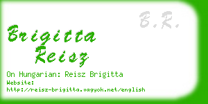 brigitta reisz business card